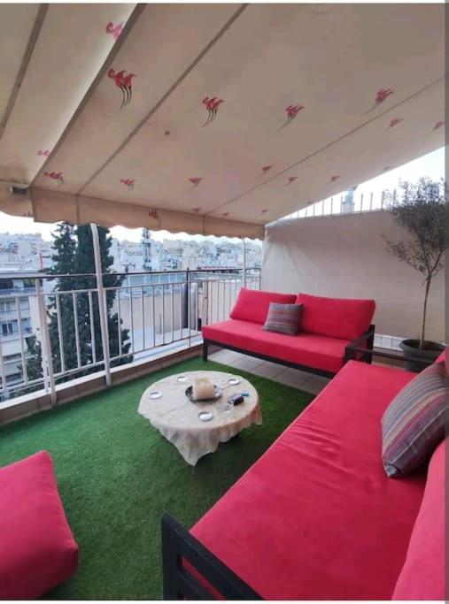 7Th Floor Spacious Veranda In The Heart Of Athènes Extérieur photo